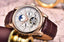 Automatic Tourbillon Leather Casual Mechanical Watch For Men Mechanical Watches LIGE Global No. 2 Store 