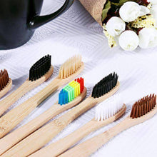 Bamboo Handle Soft Bristle Toothbrush Oral Hygiene Product Toothbrushes OSHIONER Makeup Store