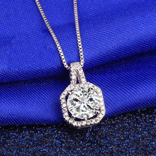 Big CZ Crystal Stone Necklace Chain Necklaces PATICO Official Store