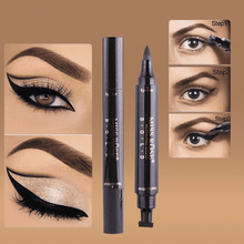 Black Stamp Waterproof Double-ended Eyeshadow and Eyeliner Eye Shadow & Liner Combination SD Store