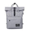 Canvas Nylon School Bag Zipper Laptop Backpacks for Women Backpacks Asm's Bag Store gray 