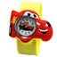 Cartoon Car Silicone Tape Patted Quartz Children’s Watch Children's Watches Li You 's Store YELLOW 