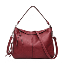 Casual Tote Large Fashioned Leather Shoulder Bag for Women Shoulder Bags Kmffly bags franchise Shop Store Red vintage bag 