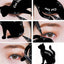 Cat Model 2 Pairs Stencil Eyeshadow and Eyeliner Template Eye Shadow & Liner Combination Duoduo Makeup Tool Store 