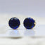 Colorful Zirconia Crystal Stud Earrings For Women Stud Earrings wproduby Official Store gold blue 