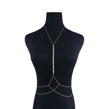 Copper Necklace Belly Chain Body Jewelry Body Jewelry IngeSight.Z IngeSightZ Store Gold 