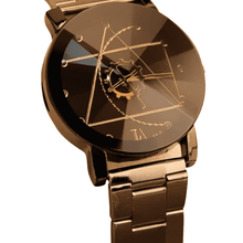 Couple Fashion Stainless Steel Shock Resistant Lover Watch Lover's Watches True Colors Store 