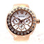 Creative  Fashion Stainless Steel Finger Ring Lover Watch