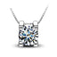 Crystal Square Stone Necklace Pendant Necklaces Sexy and Charming 