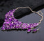 Crystal Wedding Party Jewelry Sets Bridal Jewelry Sets Carol Jewelry Purple 