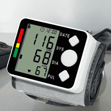 Digital Portable Wrist Blood Pressure Monitor And Tonometer Blood Pressure Healthy and Happy Life