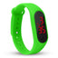 Digital Sport Watch for Children Children's Watches E-BOX (HK)Co., Ltd. green 