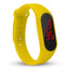 Digital Sport Watch for Children Children's Watches E-BOX (HK)Co., Ltd. yellow 