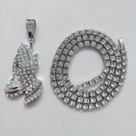 Egyptian Key to Life Cross Vintage Necklace Pendant Necklaces qijewells Store prayer silver 30in 1 row chain 
