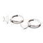 Endless Cartilage Hoop Earrings Hoop Earrings ArtiLady Jewelry (Stylish Designer Brand) E7950 Clear 