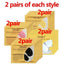 Eye Patch Anti-Wrinkle Skin Cream Creams PARKnSHOP 8pair style 12 