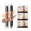 Face Concealer Makeup Double Head Bronzer Highlighter Stick Concealer Yimei Store 