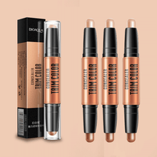 Face Concealer Makeup Double Head Bronzer Highlighter Stick Concealer Yimei Store