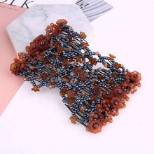 Fashion Double Comb Stretchy Magic Elastic Hair Comb Clip Combs Amor Store 