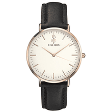 Fashion Luxury Steel Mesh Ultra Thin Dress Watch For Women Women's Watches KING HOON factory Store BLACK ROSE WHITE