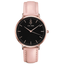 Fashion Luxury Steel Mesh Ultra Thin Dress Watch For Women Women's Watches KING HOON factory Store PINK ROSE BLACK 