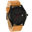 Fashion Military Leather Strap Quartz Watch For Men Quartz Watches Love watch. Store Brown Black 