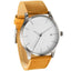 Fashion Military Leather Strap Quartz Watch For Men Quartz Watches Love watch. Store Brown White 