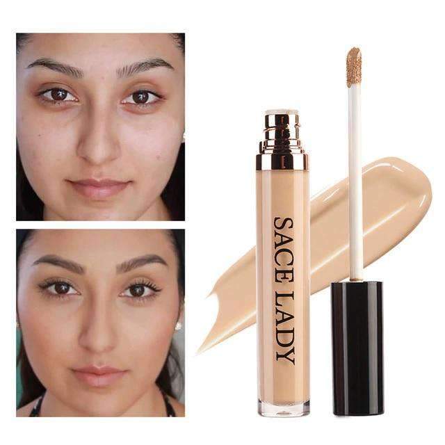 Full Cover Face Corrector Pro Face Concealer Makeup Cream Concealer SACE LADY Official Store 04 Warm Natural 