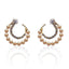 Geometric Crystal Gold Long Earrings Drop Earrings manikay Store E015 Gold 