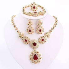 Gold Color African Beads Jewelry Sets Bridal Jewelry Sets Carol Jewelry 