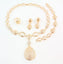 Gold Color Water Drop Jewelry Sets Bridal Jewelry Sets Carol Jewelry set 