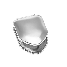 Gold Silver Tooth Caps Bling Body Jewelry Body Jewelry Mybic Store Silver 