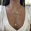 Golden Coin Multilayer Necklace Chain Necklaces IPARAM Official Store N549-2 