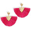 Handmade Big Tassel Earrings Drop Earrings AY Official Store FOF61912 