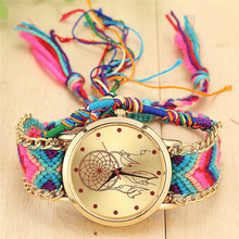 Handmade Braided Friendship Rope Women's Bracelet Watch Women's Watches Aiwise Store 1