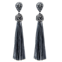 Handmade Long Tassel Earrings Drop Earrings LFPU jewellery Store 