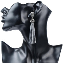 Handmade Long Tassel Earrings Drop Earrings LFPU jewellery Store