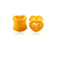 Heart Hollow Ear Gauges Plugs For Women Body Jewelry SWANJO Piercing Store 4MM 6G YELLOW 