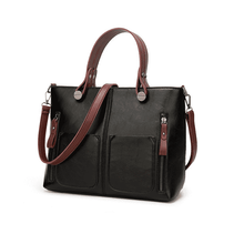 High Quality All-Purpose Vintage Shoulder Bag for Women Shoulder Bags TINKIN Official Store black