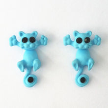 Kitten Animal Stud Earrings Stud Earrings bigtreeonline Store