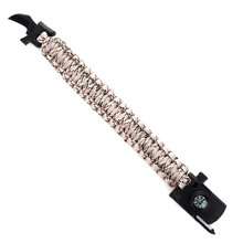 Knife Compass Emergency Rope Bracelets for Women Wrap Bracelets David Kabel Official Store A 23cm