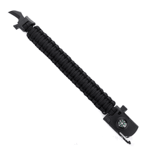Knife Compass Emergency Rope Bracelets for Women Wrap Bracelets David Kabel Official Store B 23cm