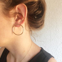 Korean Fashion Circle Hoop Earrings Hoop Earrings RscvonM Official Store