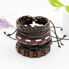 Leather Adjustable Vintage Bracelets for Men Wrap Bracelets Lisa Trendy Styles Store 