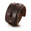 Leather Double Wide Cuff Rope Bracelet Wrap Bracelets IF ME Official Store Greay 