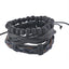 Leather Rope Bracelet with Wood Beads Wrap Bracelets Design Zone Store K 3PCS 