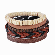 Leather Vintage Punk Bracelet Wrap Bracelets Design Zone Store 