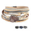 Leather Wrap Winter Bracelet for Female Wrap Bracelets ArtiLady Jewelry (Stylish Designer Brand) 