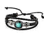 Leather Zodiac Sign Bracelet Strand Bracelets bigtreeonline Store Scorpio 