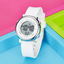 LED Display Digital Fashion Sports Waterproof Children’s Watch Children's Watches E-BOX (HK)Co., Ltd. WHITE 